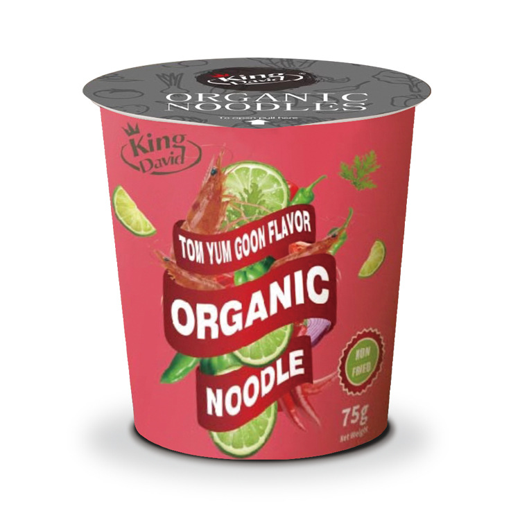 organic Tom Yum Goon cup noodles